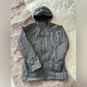 Columbia Youth Windbreaker Raincoat Size 10/12 Youth M